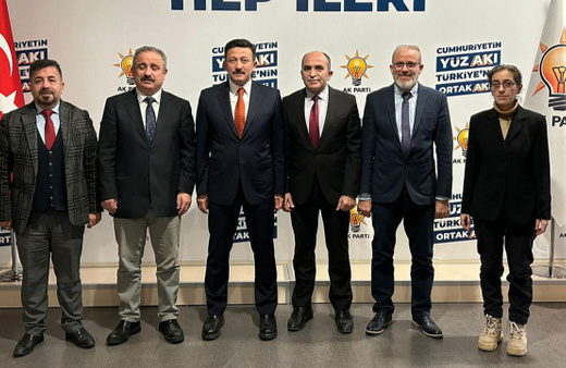 Anadolu Yayıyncılar Federasyonu medyanın sorunlarını AK Parti'ye anlattı