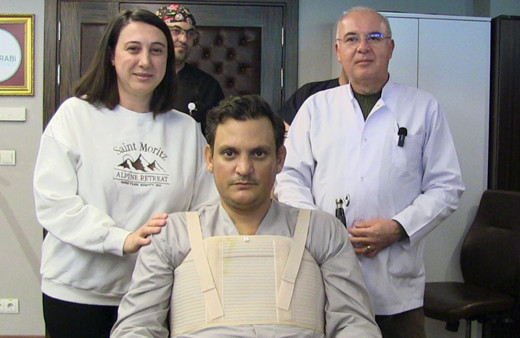 42 yaşındaki hastanın 6 damarına koroner baypas yapıldı