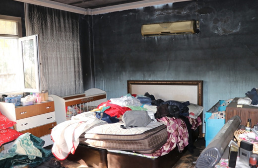 Yangında anne, baba ve kardeşi ölen yaralı çocuk da hayatını kaybetti