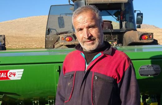 Mardin Ovası'nda buğday ekimi başladı