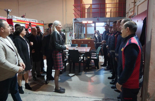 Bilecik Belediye Başkanı yeni yılın ilk mesaisinde kurumları ziyaret etti