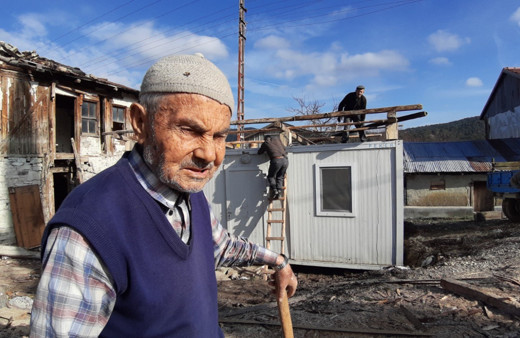 İrfan dedenin konteyner mutluluğu