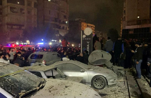 İsrail Lübnan'ın başkenti Beyrut'a drone saldırısı düzenledi