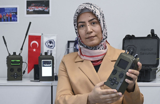 Kadın mühendislerden dronlara karşı kalkan!