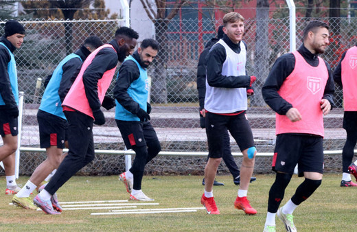 Sivasspor, Kayserispor maçının hazırlıklarını sürdürdü