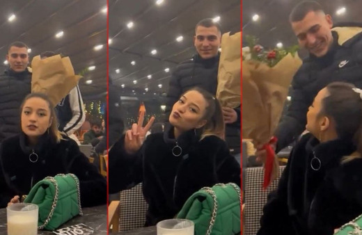 Askerden gelen gencin sürprizi yarım kaldı! Sevgilisinin tepkisi izleyenleri çıldırttı