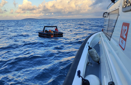 Bodrum'da düzensiz göçmen operasyonu