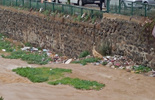 Osmaniye'de geceden başlayan sağanak yağış olumsuzluklara neden oldu
