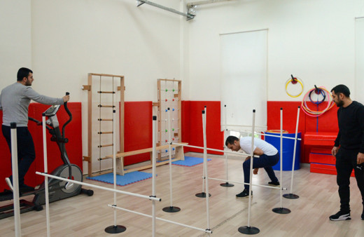 Diyarbakır’da otizmli bireyler sporla hareket kabiliyetlerini artırıyor