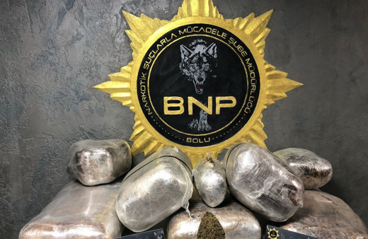 Bolu’da 2023'te 460 kilo uyuşturucu ele geçirildi