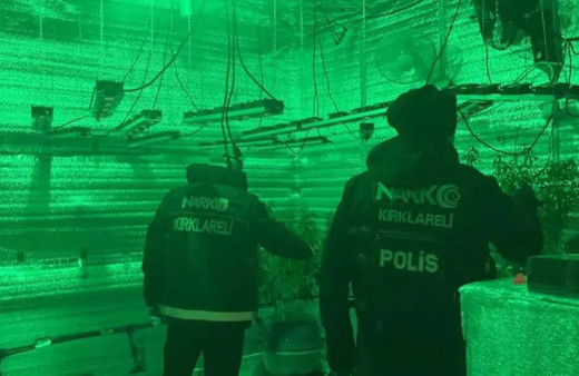 Kırklareli'de 1 milyon 640 bin lira değerinde esrar ele geçirildi!