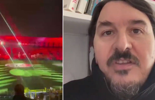 Süper Kupa Finali krizinden hemen öncesi! Prova görüntüleri ortaya çıktı: İstiklal Marşı, Türk Bayrağı ve Atatürk resmi sahada