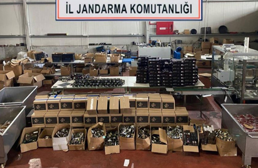 Tekirdağ’da 2 tona yakın nargile tütünü ele geçirildi