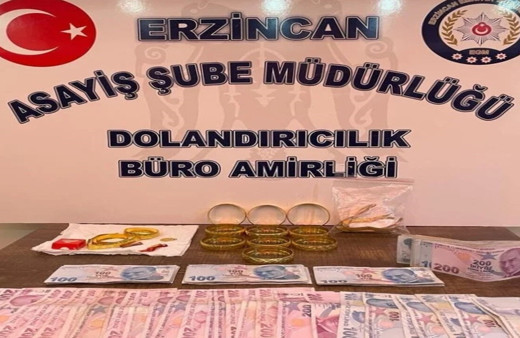 Sahte altınla kuyumcuları dolandıran 2 kişi yakalandı