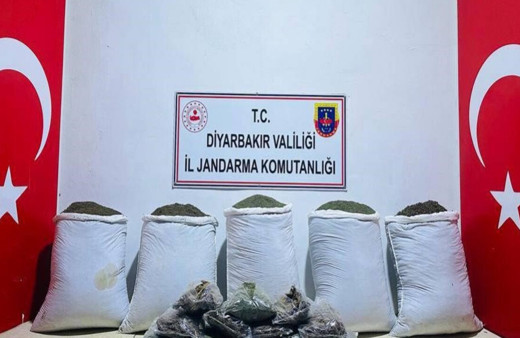 Diyarbakır’da 160 kilo esrar ele geçirildi