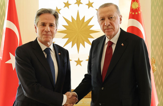 Cumhurbaşkanı Erdoğan, ABD Dışişleri Bakanını kabul etti