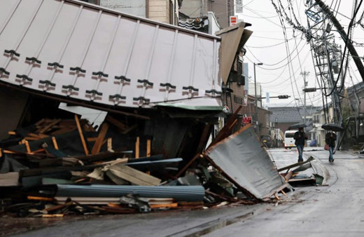 Japonya’daki 7.6’lık depremde ölü sayısı 110’a yükseldi