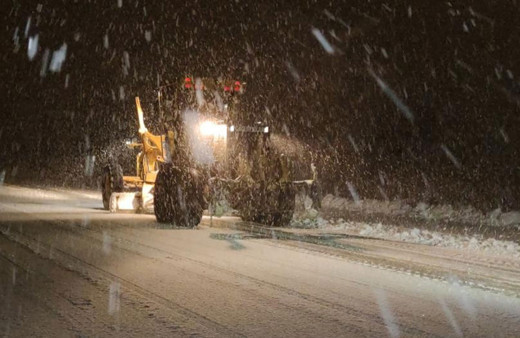 Van’da 492 yerleşim yerinin yolu ulaşıma kapandı!
