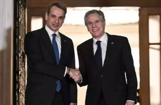 ABD Dışişleri Bakanı Blinken, Yunanistan Başbakanı Miçotakis ile görüştü