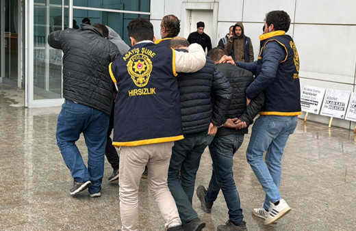Adıyaman'da hırsızlık operasyonunda yakalanan 6 şüpheli tutuklandı!