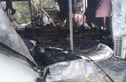 Hatay'da yanan konteyner 2 kardeşe mezar oldu