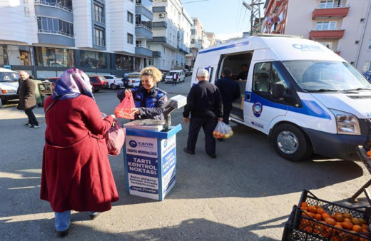 Canik’te Mobil Zabıta Çözüm Merkezi hizmete sunuldu