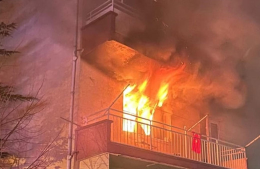 Eskişehir'de yangın! 16 kişi hastanelik oldu!