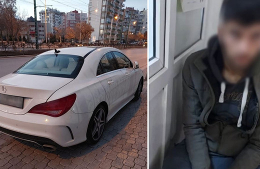 Trafikte makas atan sürücü uyuşturucu etkisinde çıktı!