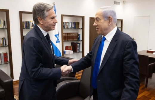 ABD Dışişleri Bakanı Blinken'dan İsrail Başbakanı Netanyahu'ya ziyaret