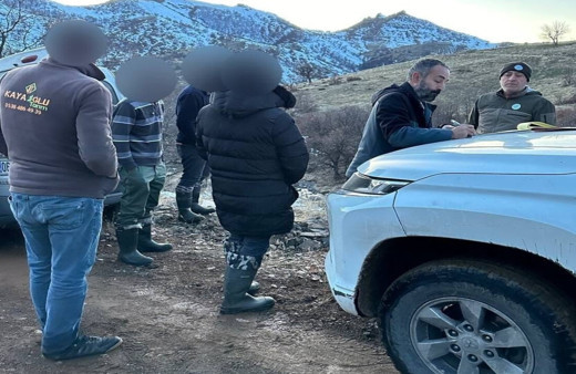 Tunceli’de kaçak avcılık yapan 4 kişiye ceza