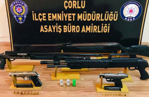 Çorlu'da husumetli gruplara operasyon: 5 kişi tutuklandı