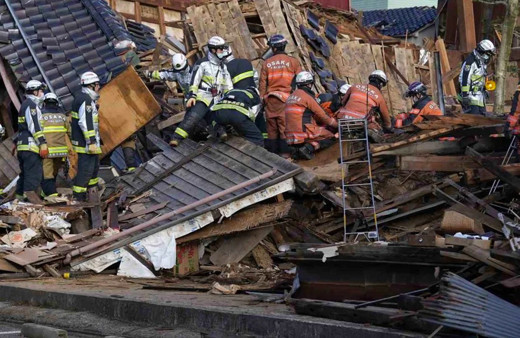 Japonya'daki depremde can kaybı 202 oldu