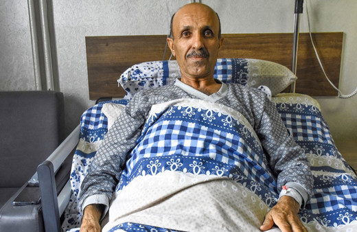 40 santimlik tümör mesane, bağırsak ve ana damarlarına yapıştı!