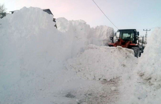 Kar ve tipi Ardahan Posof’u esir aldı!