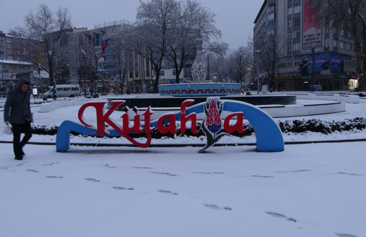 Kütahya beyaza büründü