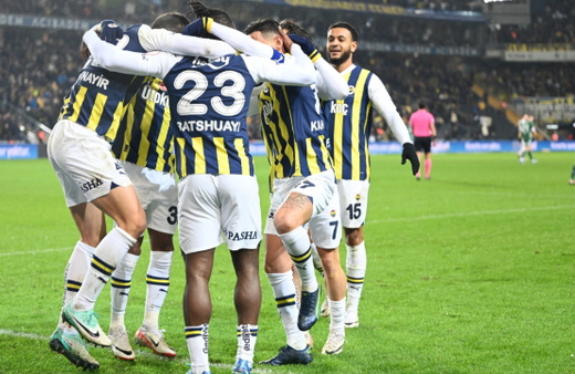 Fenerbahçe - Konyaspor'a gol yağdırdı