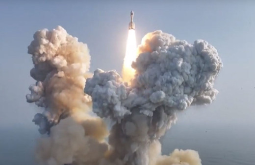 Çin'de özel sektör üretimi Gravity-1 roketiyle ilk fırlatış yapıldı