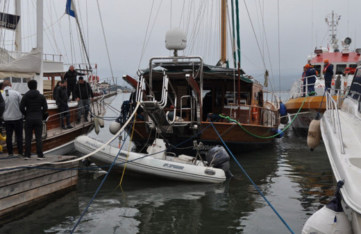 Ali Kırca'nın teknesi batmaktan son anda kurtarıldı