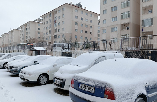 Van'da kar yağışı hayatı olumsuz etkiledi