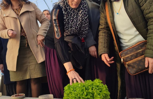 Topraksız tarım projesine kadın çiftçilerden yoğun ilgi