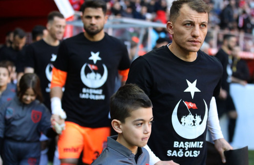 Samsunspor - Sivasspor maçında şehitler unutulmadı