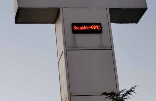 Ankara’da termometreler eksi 9 dereceyi gördü