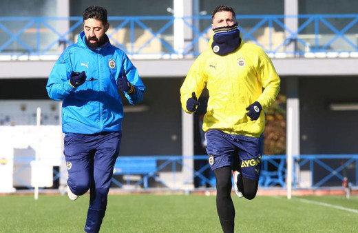 Fenerbahçe'de Rade Krunic ilk antrenmanına çıktı