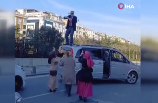 Düğün konvoyunda caddeyi kapatıp, etrafa para saçan şahıslara ceza yağdı