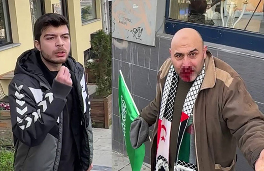 Tevhit bayrağını 'hilafet bayrağı' sanıp saldırmıştı! Yumrukçu Ege Akersoy tahliye edildi