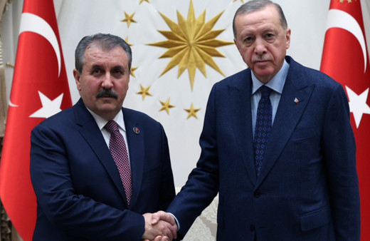 Cumhurbaşkanı Erdoğan, Mustafa Destici ile görüştü