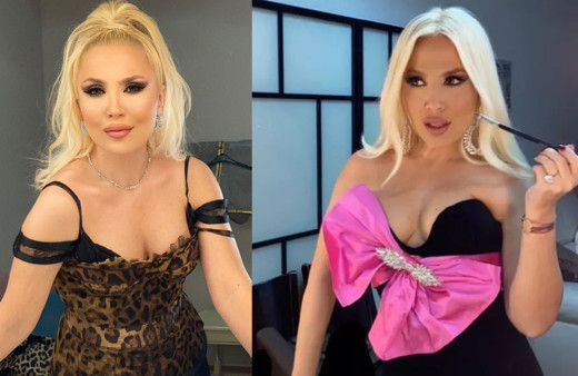 Lerzan Mutlu şeffaf bluzu ve sütyeniyle dikkat çekti! "Çok küçükmüş" yorumu kızdırdı