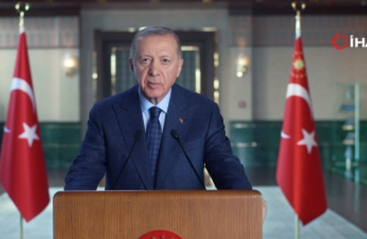 Cumhurbaşkanı Erdoğan, Türk Hava Yolları Yönetim Zirvesi'ne video mesaj gönderdi