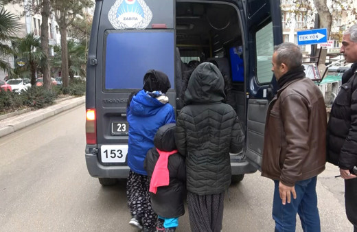 Zabıtayı görünce çil yavrusu gibi dağıldılar