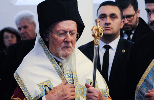 Fener Rum Patriği, Bursa'da ayin yönetti